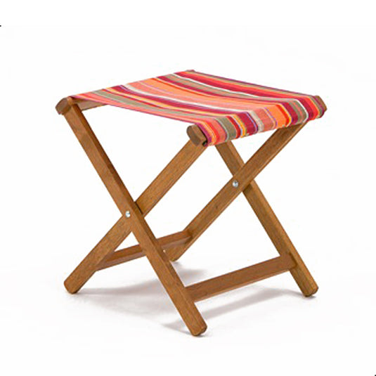 Sturdy Stool - Multi Stripe,  WC13, Woven Cotton