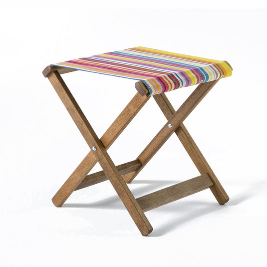 Sturdy Stool - Multi Stripe,  AC67, Acrylic