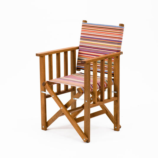 Tennis Chair - Multi Stripe,  AC02, Acrylic