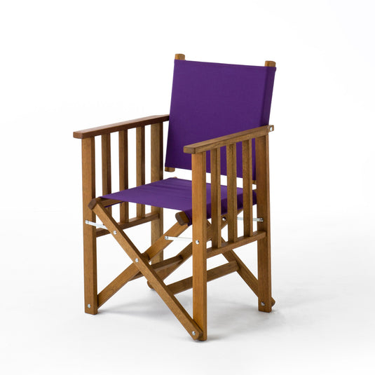 Tennis Chair - Plain, Purple, Acrylic