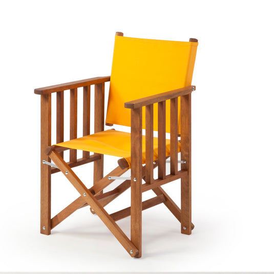 Tennis Chair - Plain, Yellow, Acrylic