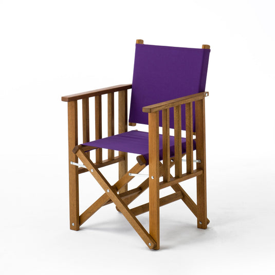 Tennis Chair - Plain, Purple, Cotton