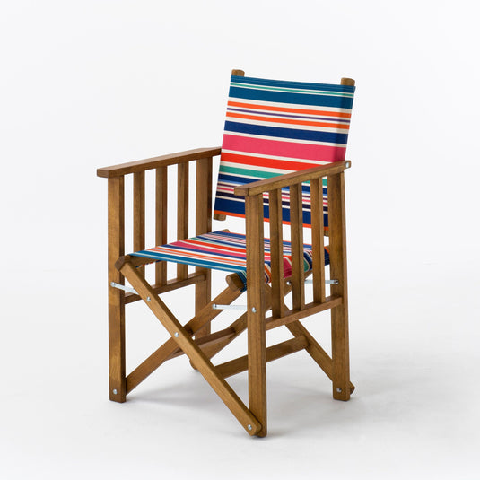 Tennis Chair - Multi Stripe,  WC42, Woven Cotton