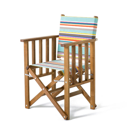 Tennis Chair - Multi Stripe, WC76, Woven Cotton