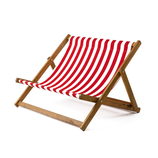 The Double - Block Stripe, Red/White, Acrylic