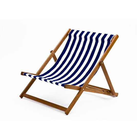 Wideboy - Block Stripe, Navy/White, Acrylic