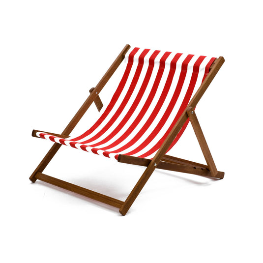 Wideboy - Block Stripe, Red/White, Acrylic