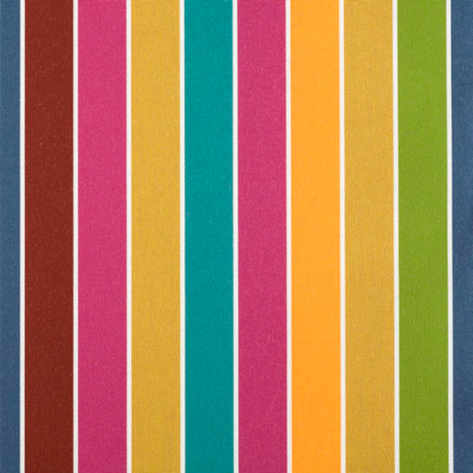 By the Metre (175cm wide) - Multi Stripe,  AC73, Acrylic