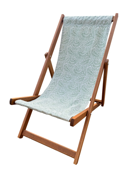 William Morris "Larkspur" Deckchair in Pink