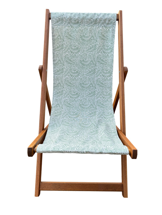 William Morris "Larkspur" Deckchair in Pink