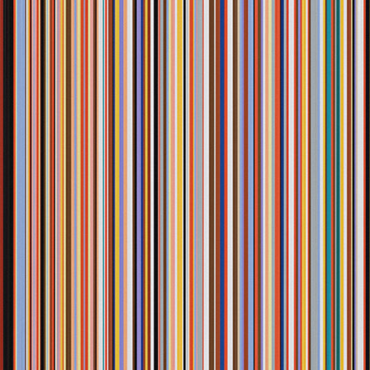 By the Metre (43cm wide) - Multi Stripe,  WC06, Woven Cotton