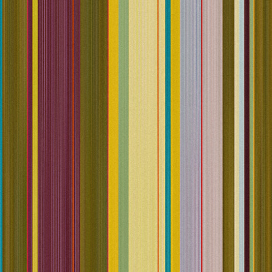 By the Metre (43cm wide) - Multi Stripe,  WC16, Woven Cotton