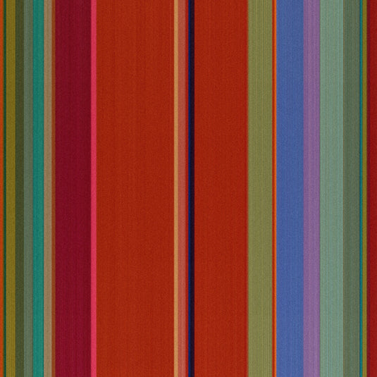 By the Metre (175cm wide) - Multi Stripe,  AC41, Acrylic