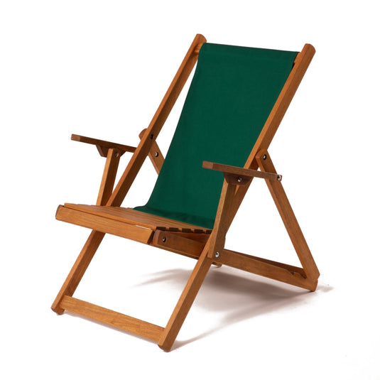 Easy Chair - Plain, Emerald Green, Cotton