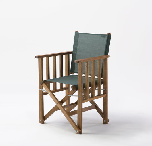 Tennis Chair - Plain, Dark Green, Textilene