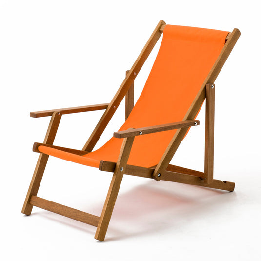 Armchair - Plain, Orange, Cotton