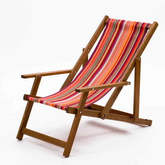 Armchair - Multi Stripe, WC13, Woven Cotton