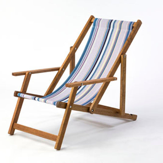 Armchair - Multi Stripe, WC65, Woven Cotton