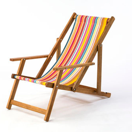 Armchair - Multi Stripe, WC67, Woven Cotton