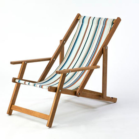 Armchair - Multi Stripe, WC71, Woven Cotton