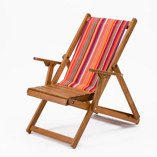 Easy Chair - Multi Stripe,  WC13, Woven Cotton