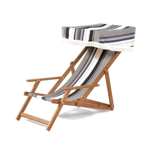 Edwardian Deckchair - Multi Stripe,  AC36, Acrylic