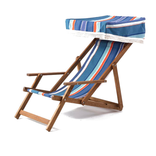 Edwardian Deckchair - Multi Stripe,  AC88, Acrylic