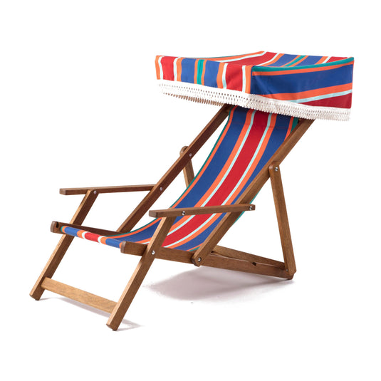 Edwardian Deckchair - Multi Stripe,  AC90, Acrylic