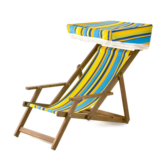 Edwardian Deckchair - Multi Stripe,  PC01, Cotton