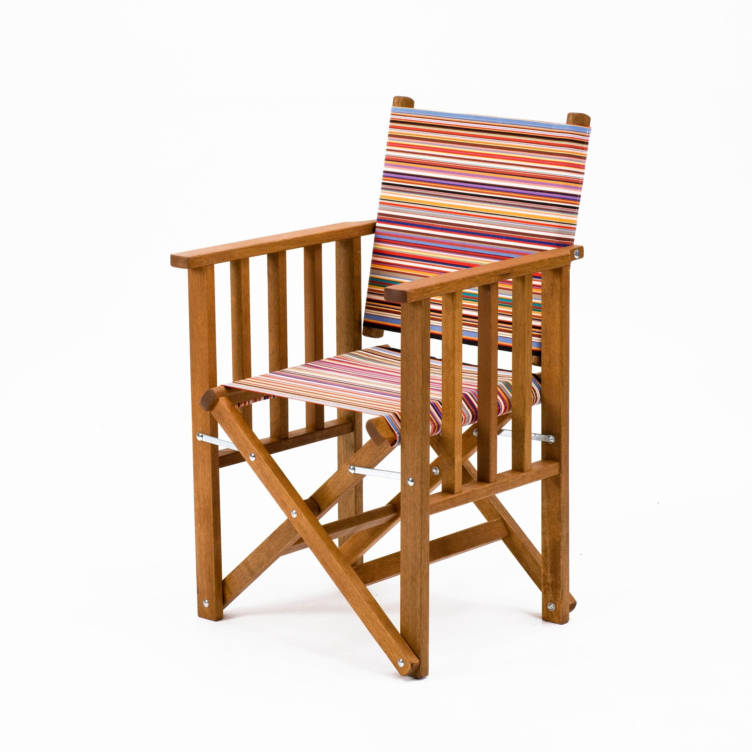 Tennis Chair in Multi-Stripe (AC02) Acrylic