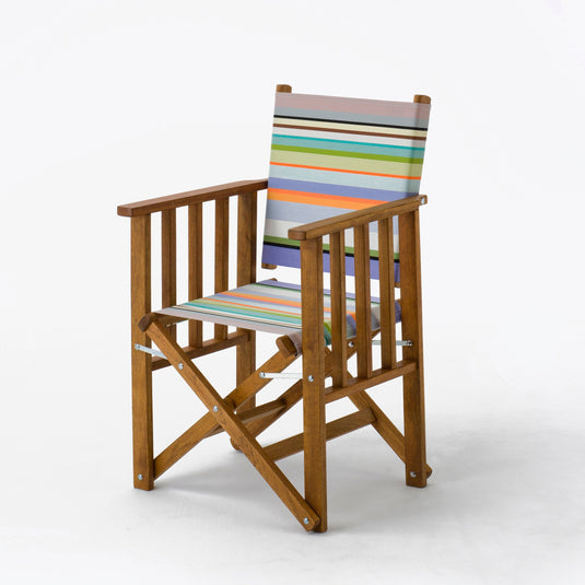 Tennis Chair - Multi Stripe,  AC09, Acrylic