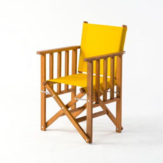 Tennis Chair - Plain, Yellow, Textilene