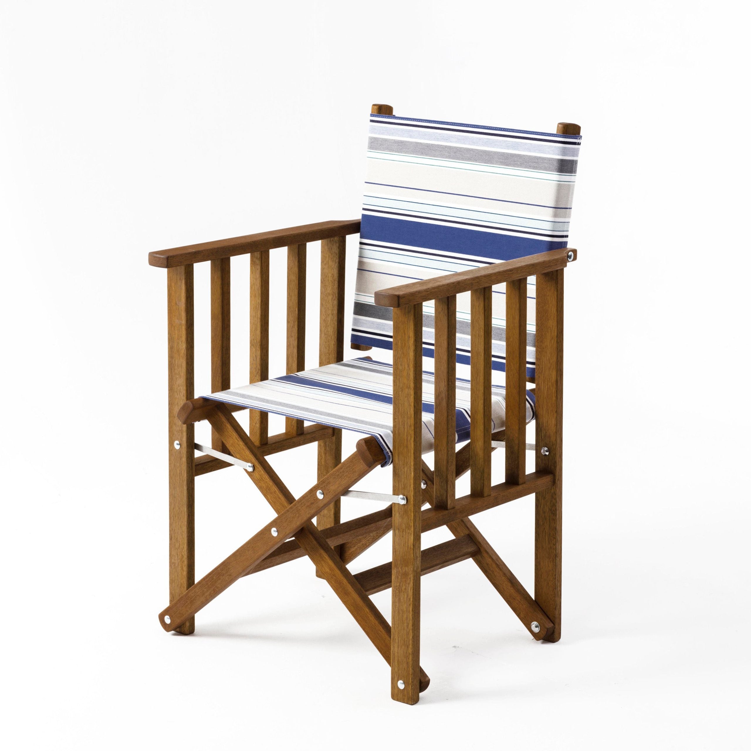 Tennis Chair in Multi-Stripe (WC87) Woven Cotton